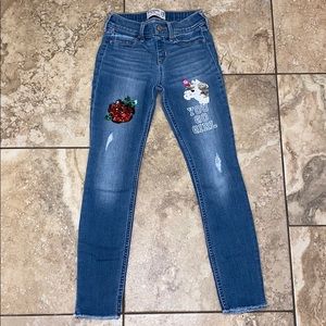 Abercrombie Kids Pull-On Jean Leggings, Slim 9/10!